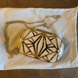 Aldo art deco clutch purse